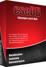 Softwarebox cseDB Kanalkataster